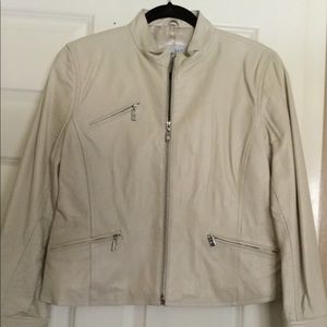 Pamela McCoy leather jacket.